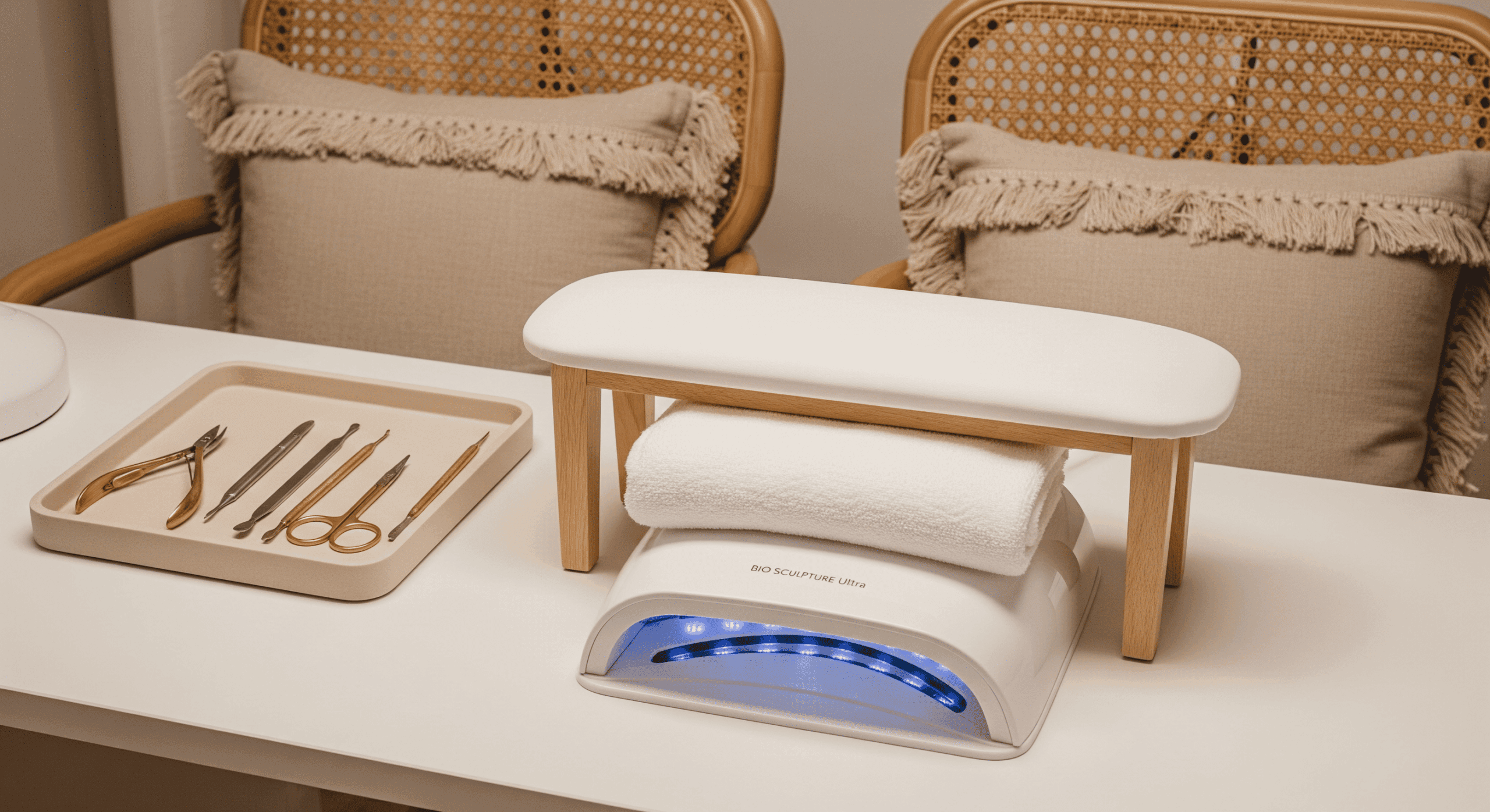 ارائه خدمات زیبایی در محل با بالاترین کیفیت و رعایت کامل بهداشت. انجام مانیکور، پدیکور و خدمات ناخن در محیط امن و راحت خانه شما، با تجهیزات کاملاً استریل‌شده و برندهای حرفه‌ای. زیبایی را به خانه بیاورید — بدون نیاز به رفت‌و‌آمد و اتلاف وقت.