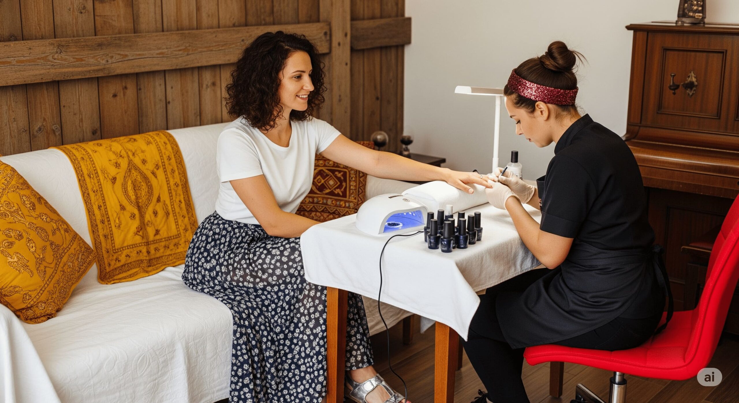 راهنمای کامل خدمات زیبایی در منزل با تاکید بر امنیت و اعتماد