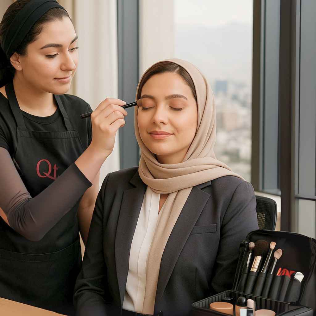 زیبایی در محل کار — بدون ترک دفتر​