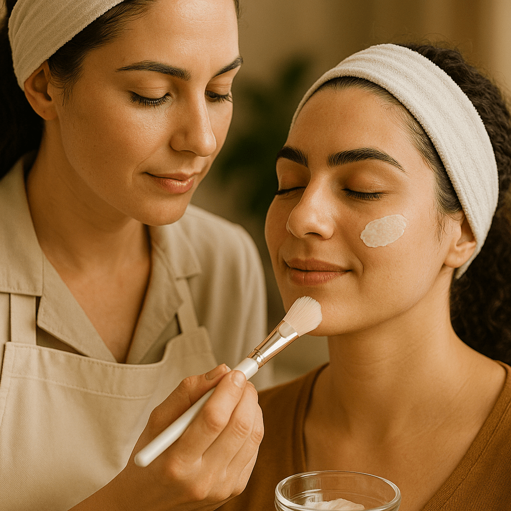 پاکسازی پوست در منزل