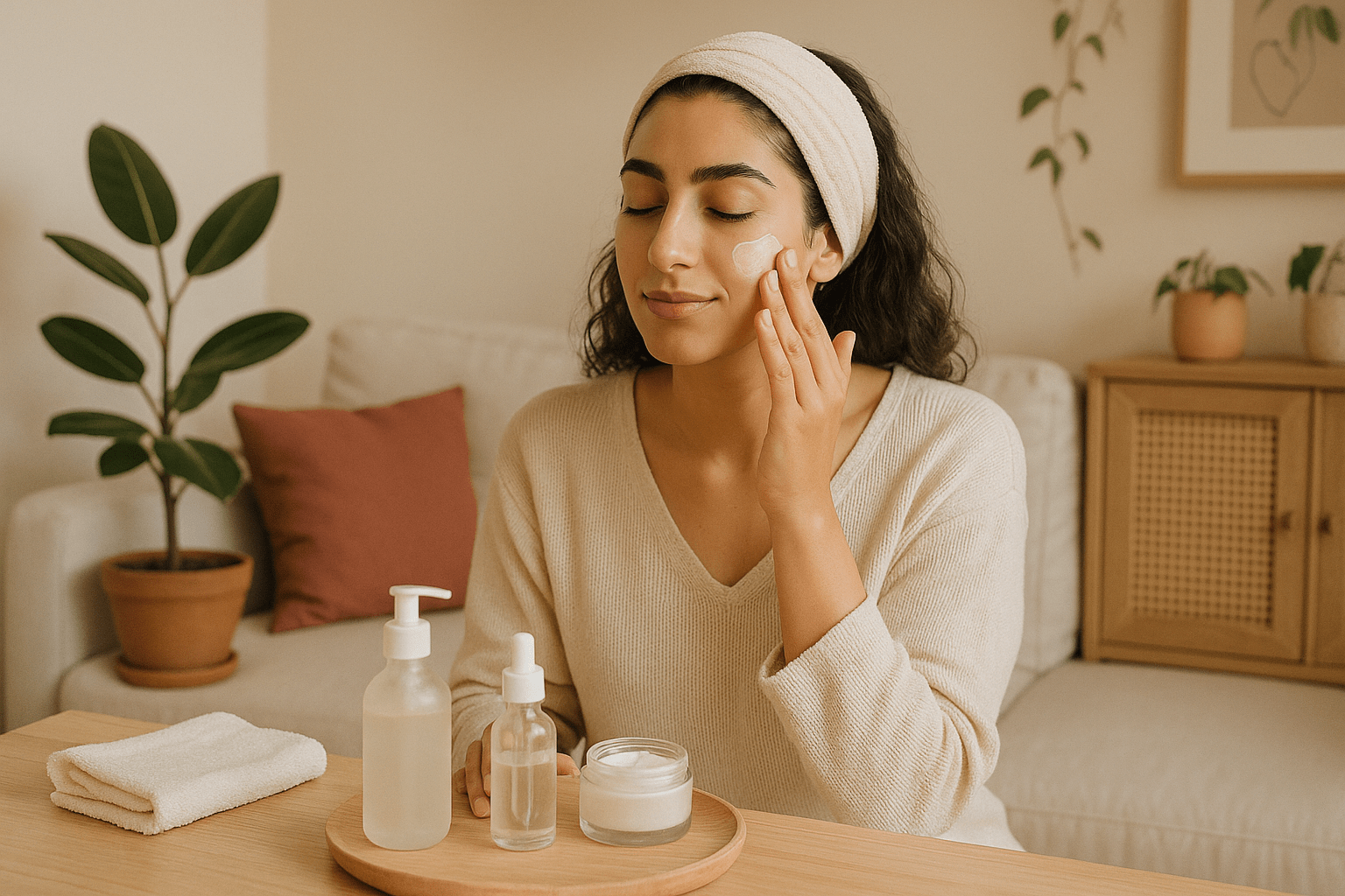 پاکسازی پوست در منزل