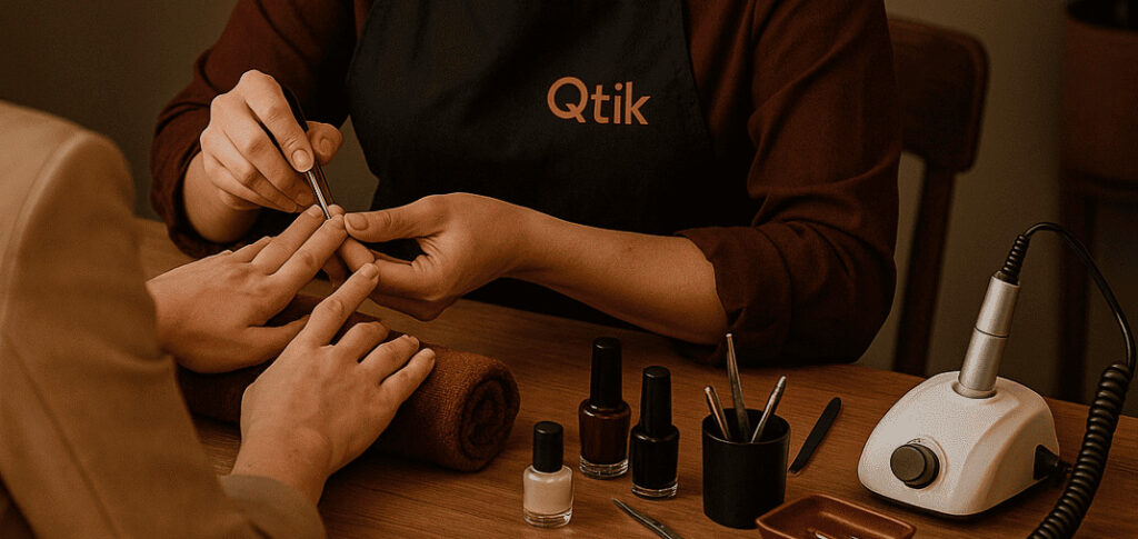 کاشت ناخن در منزل