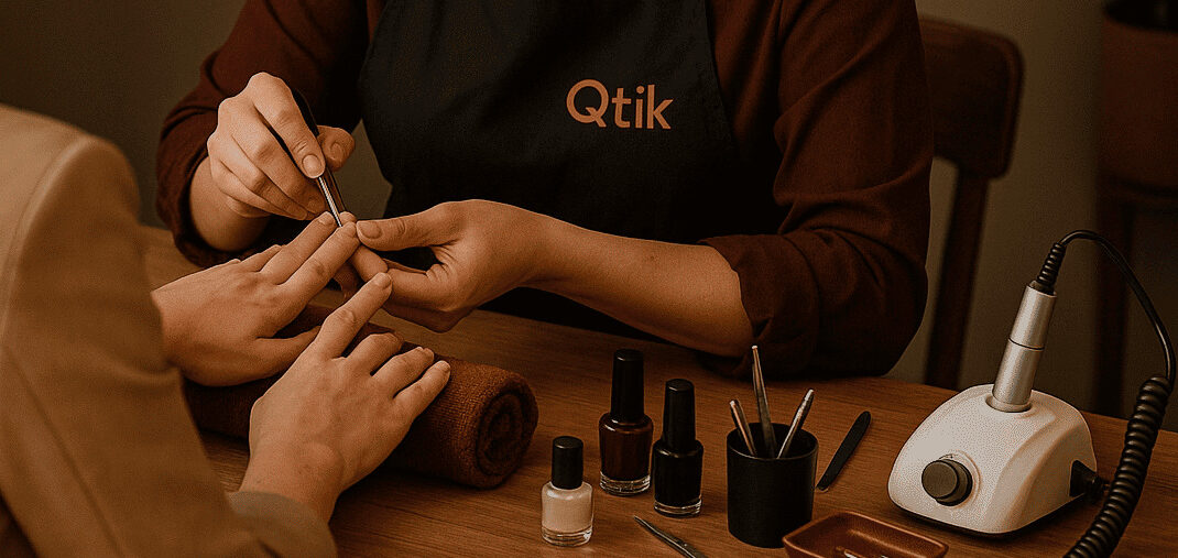 کاشت ناخن در منزل