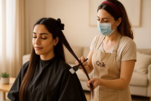 کراتینه مو در خانه