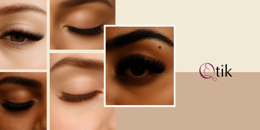 کاشت مژه و اکستنشن در منزل