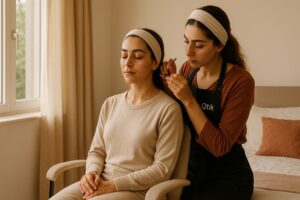 کاشت مژه و اکستنشن در خانه