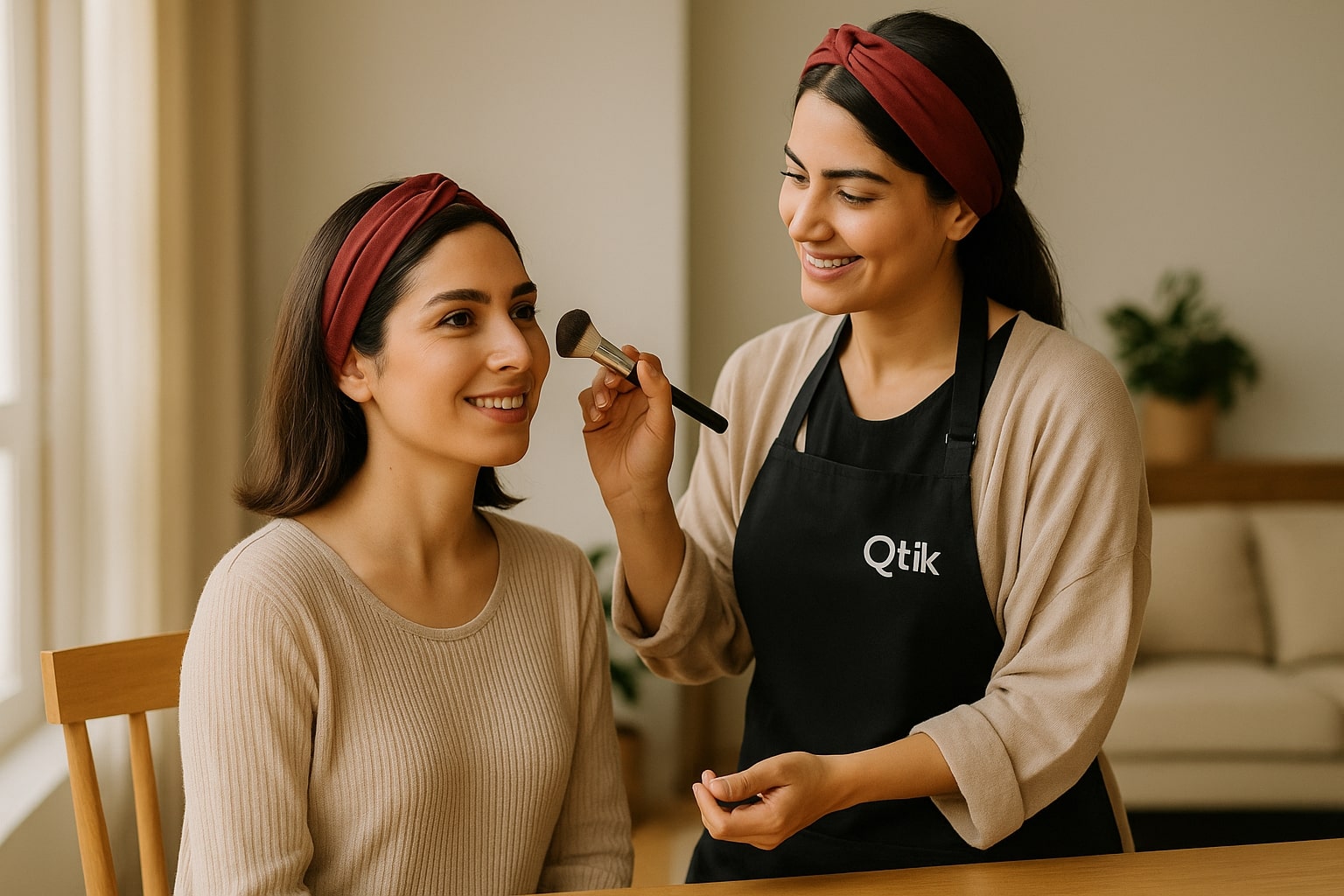 میکاپ در خانه